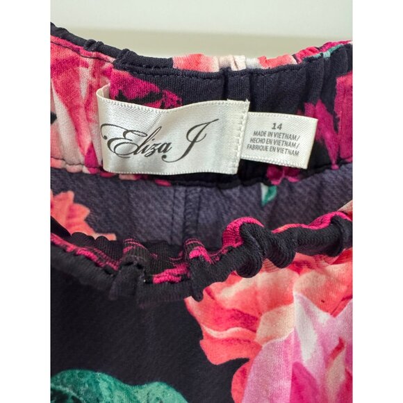 Eliza J Floral Print Off Shoulder Shift Dress Size 12 Spring Summer Nordstrom - Picture 4 of 5